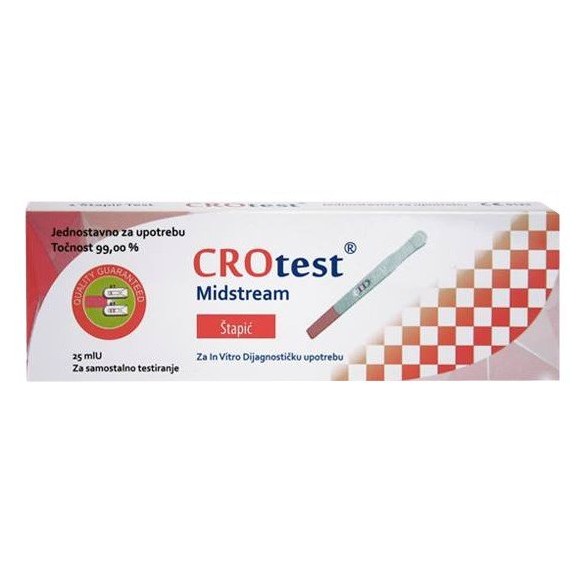 Crotest HCG-Cassette Test za trudnoću Crotest HCG-Cassette Test za trudnoću