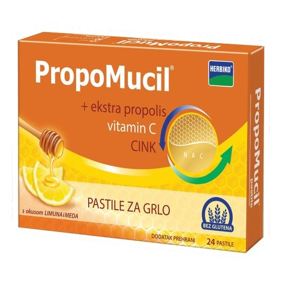 Herbiko Propomucil pastile za grlo Herbiko Propomucil pastile za grlo