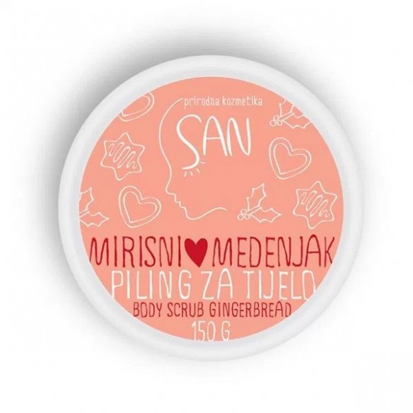 San Body Care Mirsni medenjak piling za tijelo San Body Care Mirsni medenjak piling za tijelo