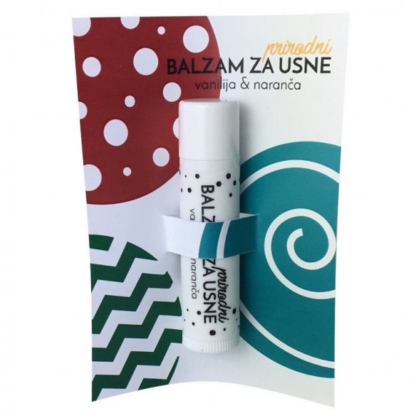 Prirodni Balzam za usne vanilija & naranča by Ljekarna Coner Prirodni Balzam za usne vanilija & naranča by Ljekarna Coner