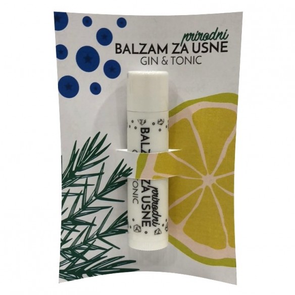Prirodni Balzam za usne gin & tonic by Ljekarna Coner Prirodni Balzam za usne gin & tonic by Ljekarna Coner