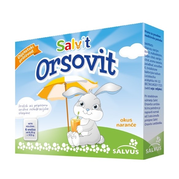 Salvit Orsovit prašak za pripremu oralne rehidracijske otopine Salvit Orsovit prašak za pripremu oralne rehidracijske otopine