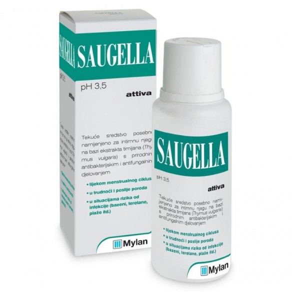 Saugella Attiva Sredtvo za pranje Saugella Attiva Sredtvo za pranje