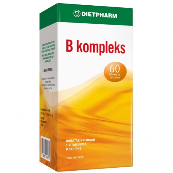 Dietpharm B kompleks za žvakanje Dietpharm B kompleks za žvakanje