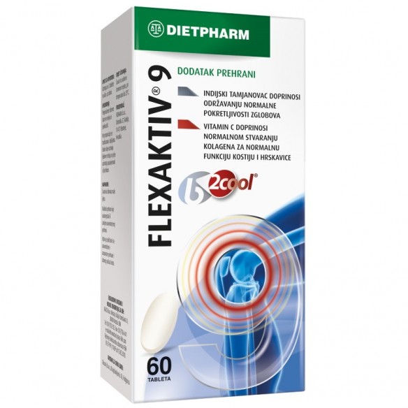 Dietpharm Flexaktiv 9 tablete Dietpharm Flexaktiv 9 tablete