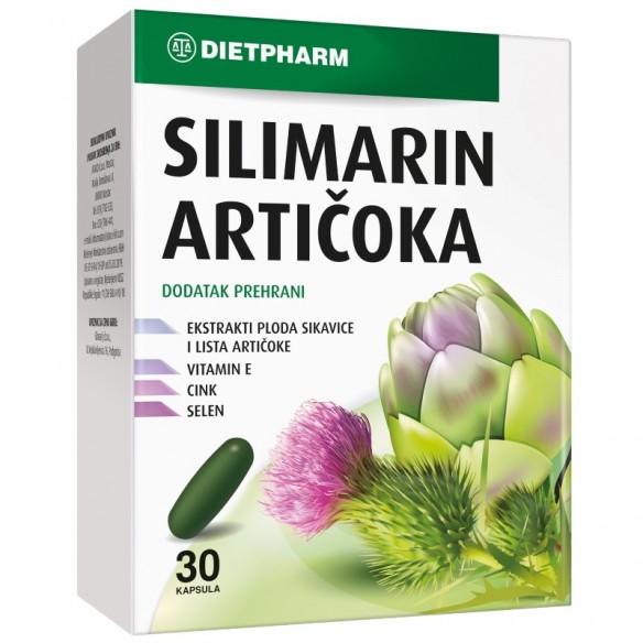 Dietpharm Silimarin + artičoka kapsule Dietpharm Silimarin + artičoka kapsule