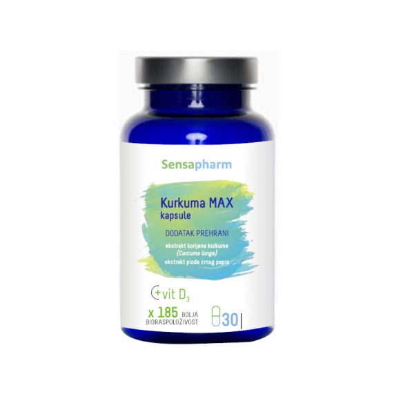 SensaPharm Kurkuma Max soft kapsule SensaPharm Kurkuma Max soft kapsule