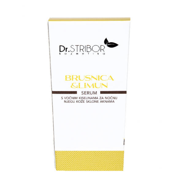 Dr. Stribor Brusnica & Limun Serum s voćnim kiselinama Dr. Stribor Brusnica & Limun Serum s voćnim kiselinama