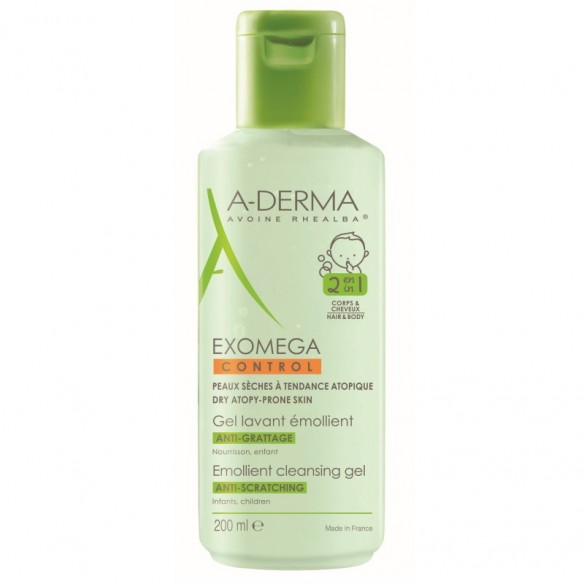 A-derma Exomega Control Emolijentni gel za čišćenje 2u1 A-derma Exomega Control Emolijentni gel za čišćenje 2u1