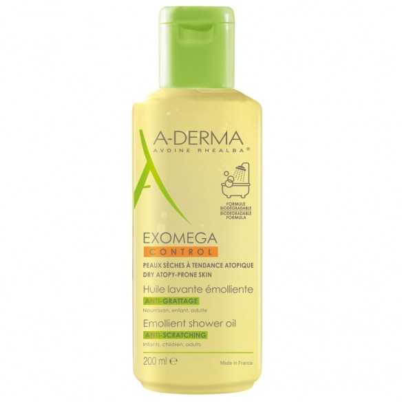 A-derma Exomega Control Emolijentno ulje za tuširanje A-derma Exomega Control Emolijentno ulje za tuširanje