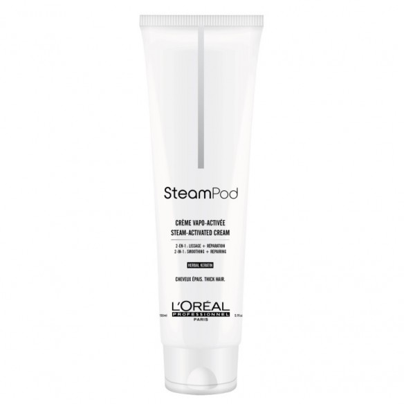 Loreal Steampod Krema za zaglađivanje za debelu kosu Loreal Steampod Krema za zaglađivanje za debelu kosu