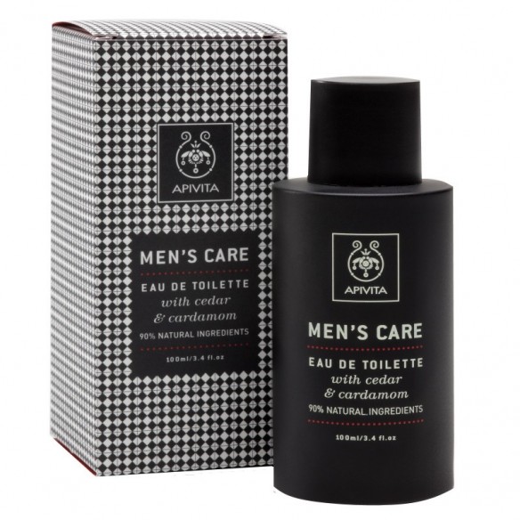 Apivita Man's care Eau De Toilette with Cardamom and propolis Apivita Man's care Eau De Toilette with Cardamom and propolis