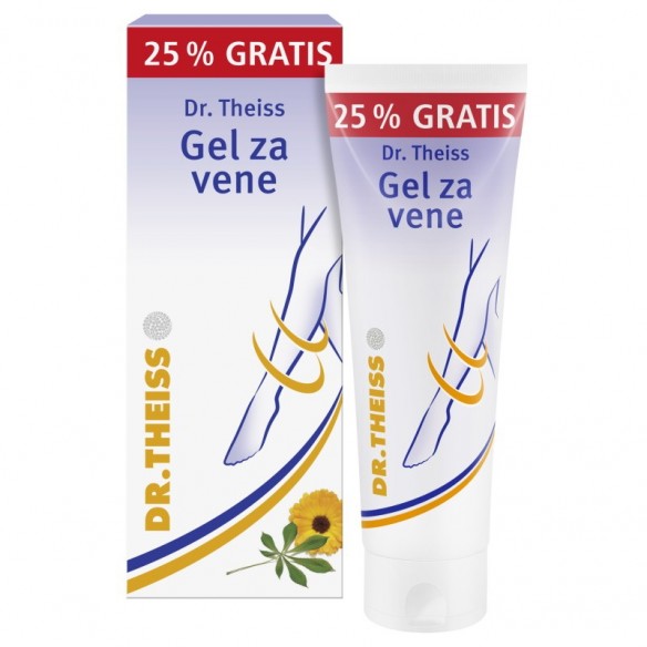 Dr. Theiss Gel za vene + 25 ml GRATIS Dr. Theiss Gel za vene + 25 ml GRATIS