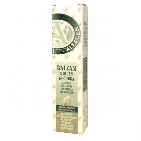 Bioaromatica Balzam s uljem nocurka za suhu, vrlo suhu i ekcemima sklonu ko Bioaromatica Balzam s uljem nocurka za suhu, vrlo suhu i ekcemima sklonu ko