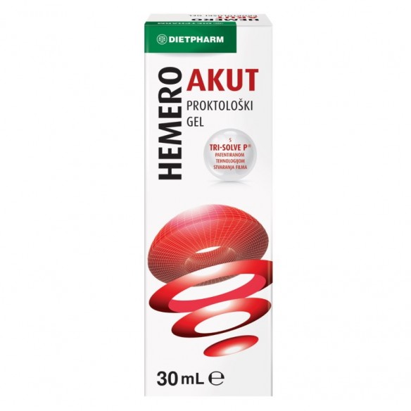 Dietpharm Hemero Akut proktološki gel Dietpharm Hemero Akut proktološki gel